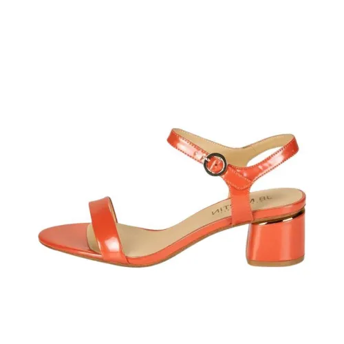 JB MARTIN Malina one Ремень Сандалии 5cm Женские Оранжевые