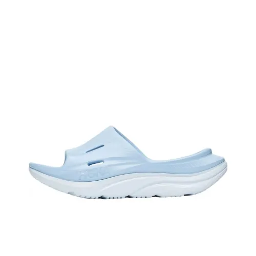 HOKA ONE ONE Ora Recovery Slide 3 Слипоны Синий Мужской