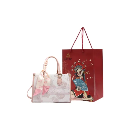 HCXK ПУ (полиуретан) Повседневная Легкая Сумка для покупок Сумка через плечо Сумка Обычная Унисекс Розовая