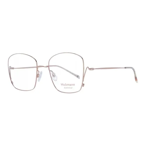 Ana Hickmann Металл Квадрат Оправы для очков Женские Розовое золото