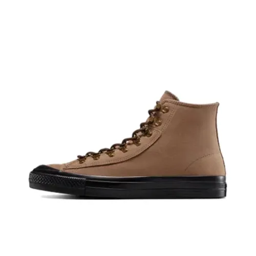 Роман Gonzalez x Cons CONS Slip-Resistant Abrasion-Resistant High-Top Скейтборд Кроссовки Unisex Коричневый