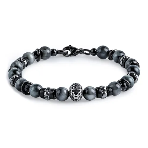 CUUD Браслеты с камнем «соколиный глаз» Мужской