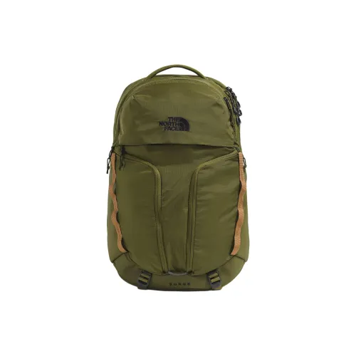 The North Face Wave 31L Рюкзак Outdoor Сумка Переработанный Нейлон Лесной Оливковый и Практичный Коричневый Женские