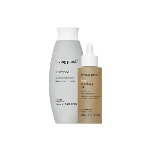 Living Proof Полный и Высокий Темный Объем Воздух Сухой Стиль Шампуни + Гладкий и Анти-Фриз Сыворотки