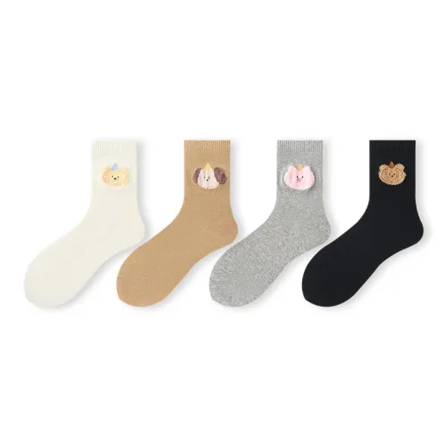 Amnesia Cat Носки Crew Женские Combo Set