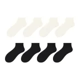 Молочный белый *4 + Черный *4 (8 шт)