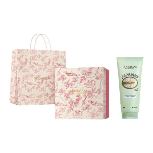 L'OCCITANE Лимитированная серия ко Дню Влюбленных Сладкий миндальный ароматизированный мармелад Кремовый гель для душа Чистка 200 мл