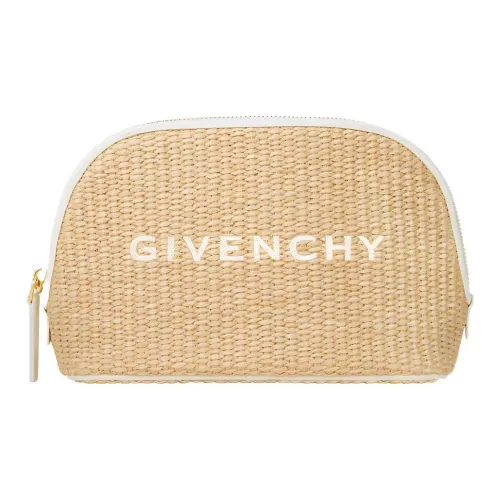 GIVENCHY Essentials Ткань с коровьей кожей Клатч Женские Натуральный цвет