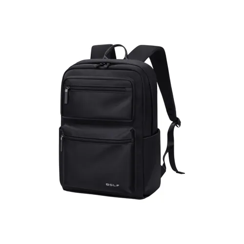 GOLF Ткань Рюкзак Стандартный Мужской Черный