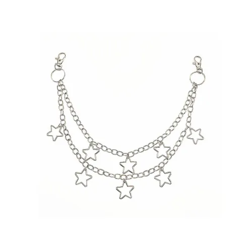 CHRROTA Металлические цепочки для брюк Унисекс