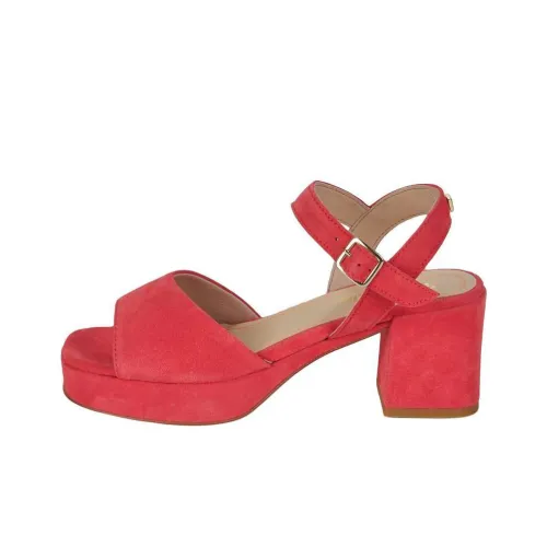 JB MARTIN Oria One Ремешок Сандалии 7 см Женские Красные