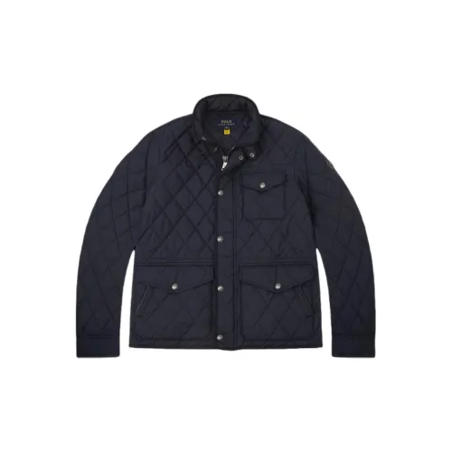 Polo Ralph Lauren Хлопковый пуховик Мужской Navy Blue