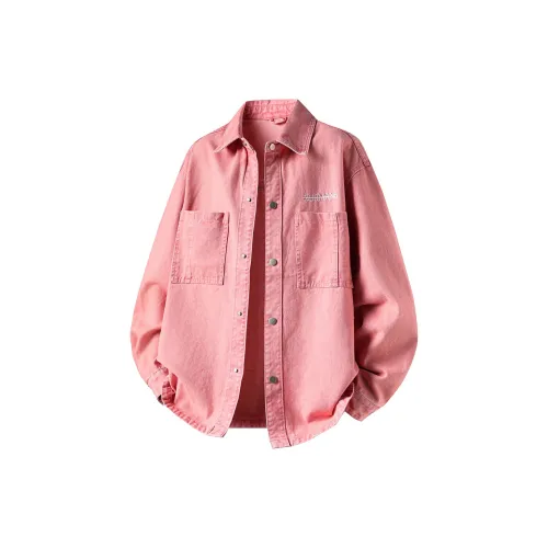 RIEZU Розовый Унисекс Джинсовые куртки