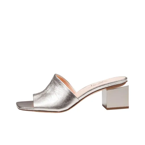 AGL Слипоны Женские Серебряные