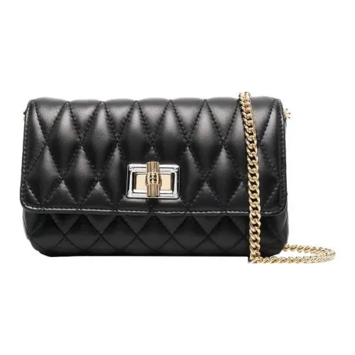 Lanvin Сумка через плечо из коровьей кожи женская черная