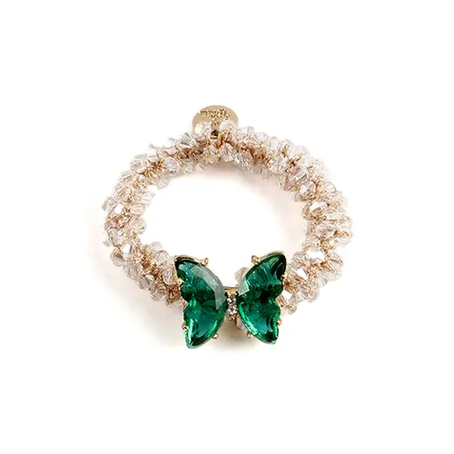 QIHUAMANYU Акрил Кристальная резинка для волос Женская