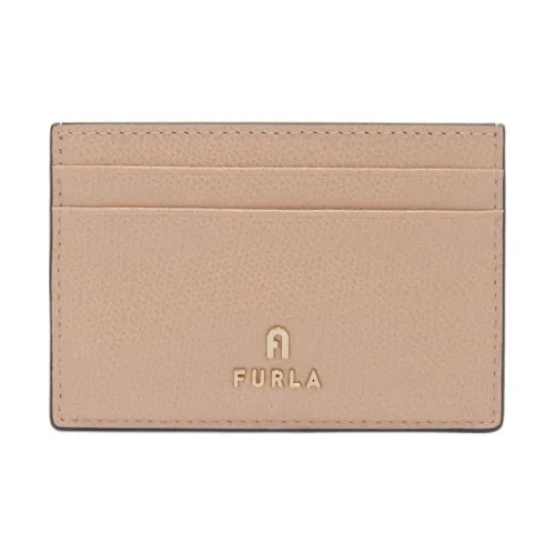 Furla Кожа Держатель для карт Маленький Женский Розовый Оранжевый