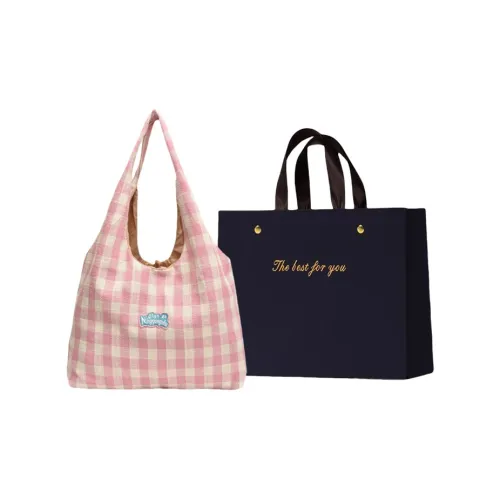 ZUONU Хлопок лен смесь сумка через плечо женская розовый синий