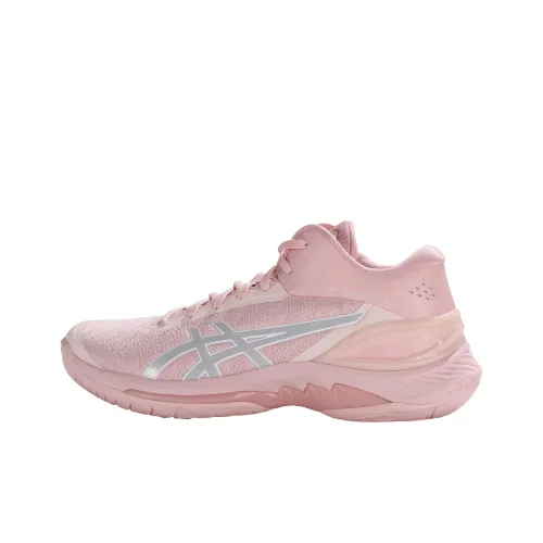 ASICS GELBURST 28 Устойчивый к истиранию MID Баскетбольные кроссовки Мужской Розовый