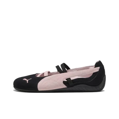 PUMA Speedcat Casual Low Top Black Pink Women's