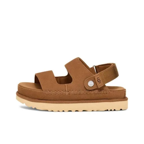 UGG Пляжные сандалии, каштановый цвет, женские