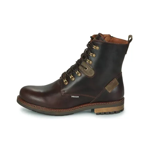 PELLET JULIAN Короткий Мартин Ботин Мужской Коричневый