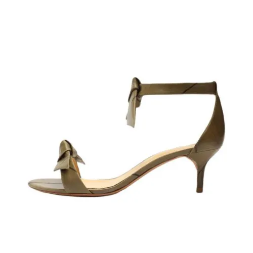 Alexandre Birman one Ремень Сандалии Зеленый Женские