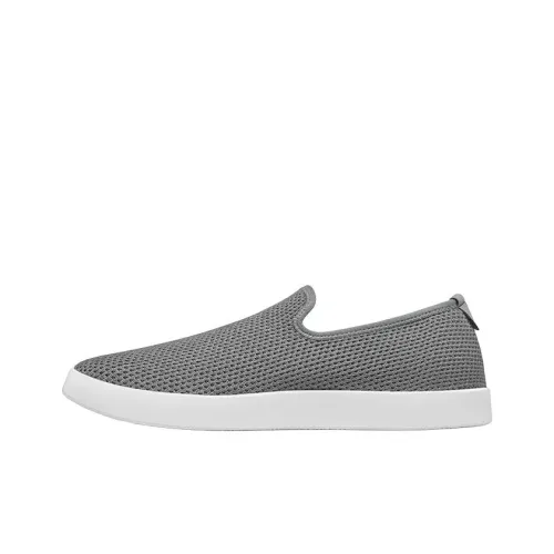 Allbirds Tree Lounger Повседневный Низкий Топ Туманно-Серый Белый Подкладочная ткань Мужской