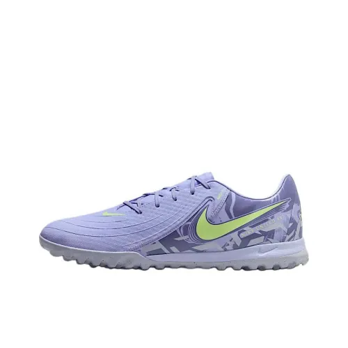 Nike Phantom GX 2 Academy Slip-resistant Abrasion-resistant Football Cleats Men's Purple Green Найк Phantom GX 2 Academy Противоскользящие Устойчивые к истиранию Футбольные бутсы Мужские Фиолетовый Зеленый