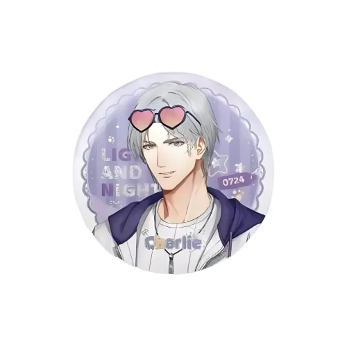 Light and Night x Maltese Direct Proportion Двойная Вспышка Чарли Су Стиль Значки