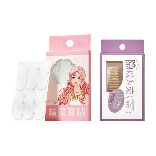 GECOMO Двойной Eyelid Патч Эльф Ухо Патч Комбинация Кружево