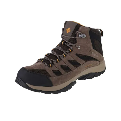 Columbia Crestwood Slip-Resistant Abrasion-Resistant MID Топ Походная обувь Мужской Коричневый