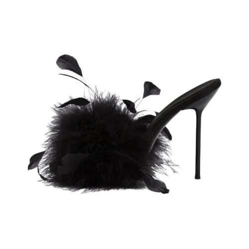 Paris Texas Слипоны 10,5 см Женские Черные