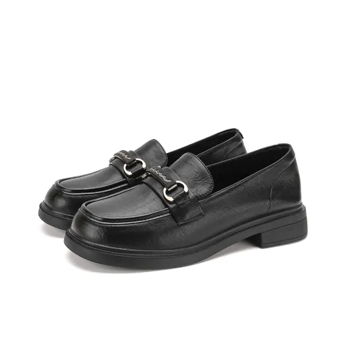 FOXER Лоферы Черные Женские