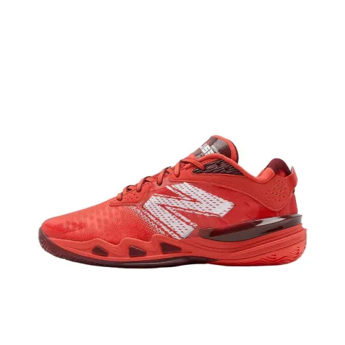 New Balance Hesi Амортизация Низкий Топ Баскетбольные Кроссовки Мужские Красные