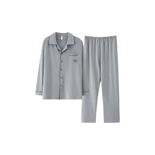 Pretty Lady Пижамный комплект Мужской Серебристо-серый