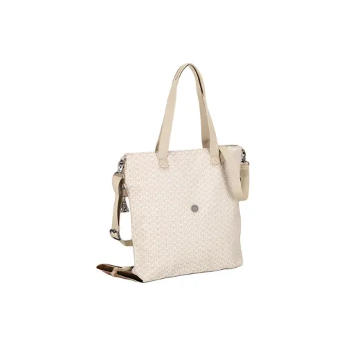 Kipling Полиэстер Одно Плечо Сумка Рюкзак Женский Бежевый