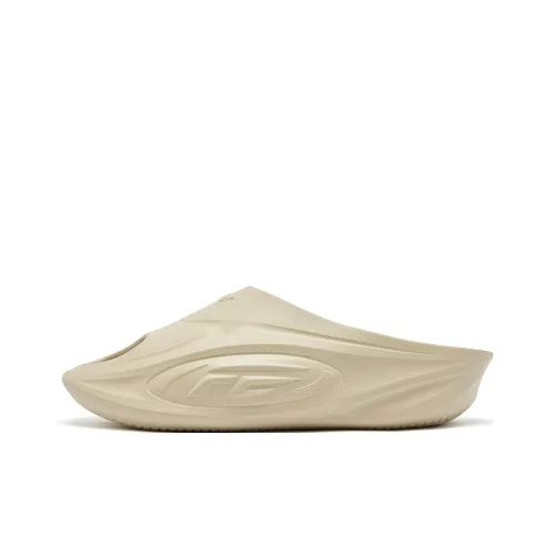 QIAODAN FE Slippers Slip-resistant Abrasion-resistant Амортизация Слипоны Мужской Орехи