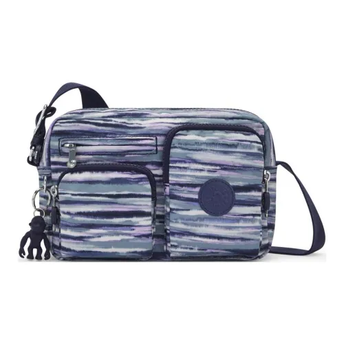 Kipling Переработанный полиэстер Сумка через плечо Маленькая Унисекс Щетка Полосы