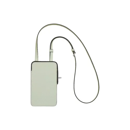 HERMES Hac A Bo Epsom Телячья кожа Чехол для телефона Женские Пузырьковый зеленый