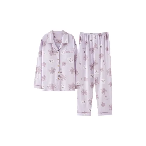 Pretty Lady Pajama Комплект Женский Таро Фиолетовый
