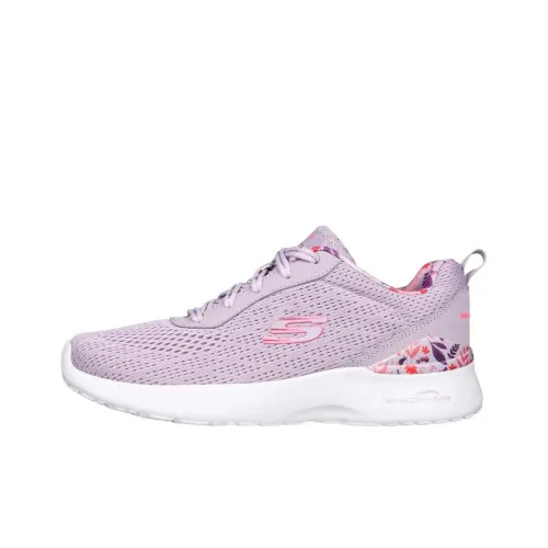 Skechers Skech Air Dynamight Амортизация Износостойкий Низкий Топ Повседневная Обувь Женская Фиолетовая