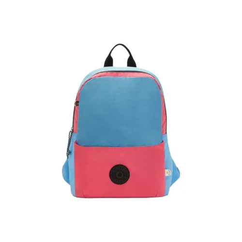 Kipling Полиамид Рюкзак Женские Синий Розово-красный