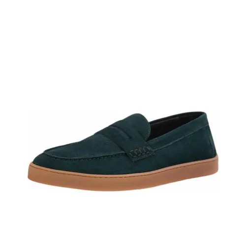 Canali Лоферы Зеленые Мужские