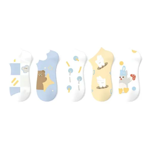 PRIMEET Низкие носки женские упаковка из 5 пар