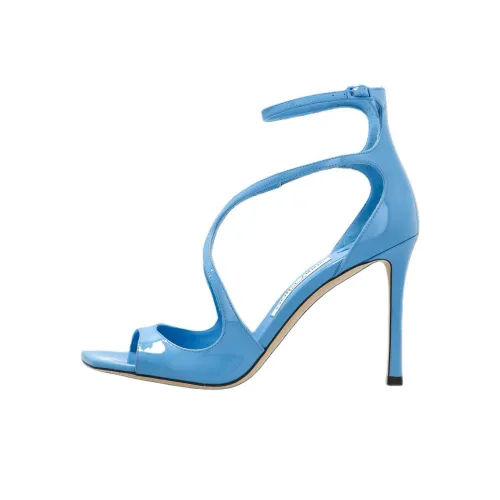Jimmy Choo Azia One Sandals Strap 9,5cm Women's Blue Джимми Чу Азиа वन Сандалии Ремешок 9,5 см Женские Синие