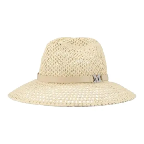 MaxMara Бумага Шапки и Кепки Унисекс Бежевый
