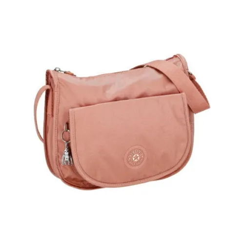 Kipling Нейлоновая Сумка через плечо Унисекс Розовая