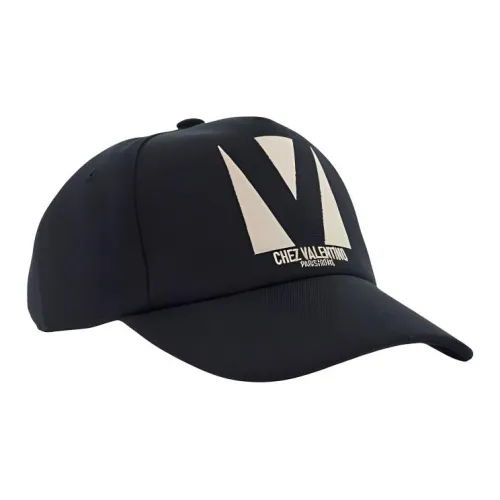 Valentino Хлопок Бейсболки Женские Черные