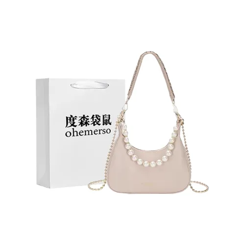 Dusen Kangaroo ПУ (полиуретан) Сумка через плечо Стандартная Женская Белая Черная Хаки Розовая